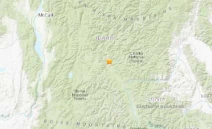 美国爱达荷州中部发生6.5级地震 整个地区都有震感